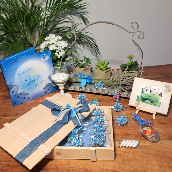 Piccole Bomboniere Azzurre da Confettata - immagine 8
