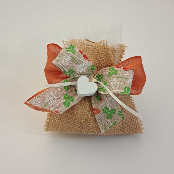 Bomboniere Sacchetti Arancio da Confettata - immagine 2