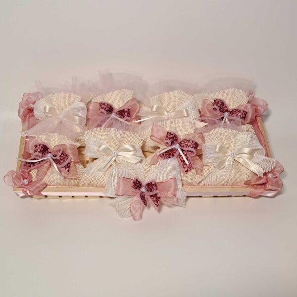Bomboniere Sacchetti Rosa da Confettata