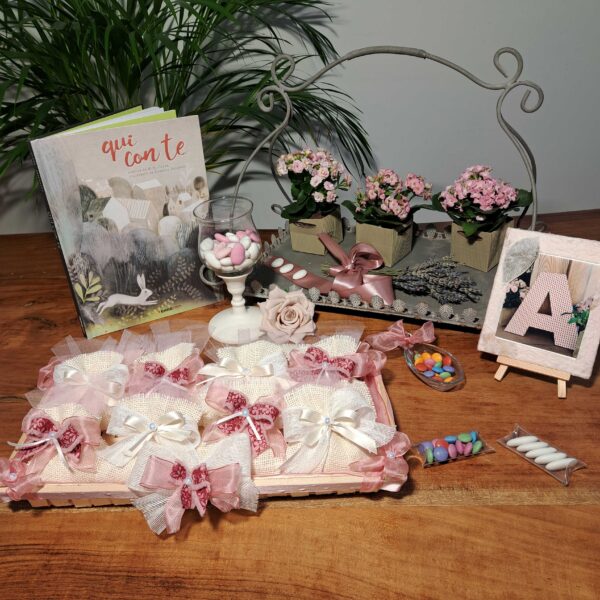 Bomboniere Sacchetti Rosa da Confettata - immagine 5
