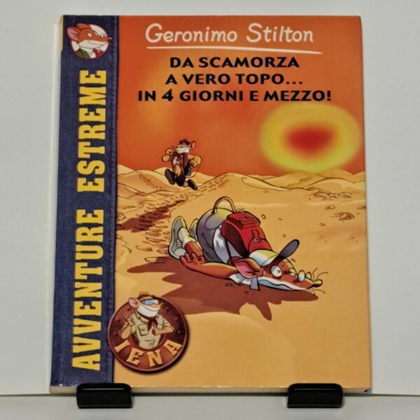 Geronimo Stilton. Da scamorza a vero topo.. in 4 giorni e mezzo!