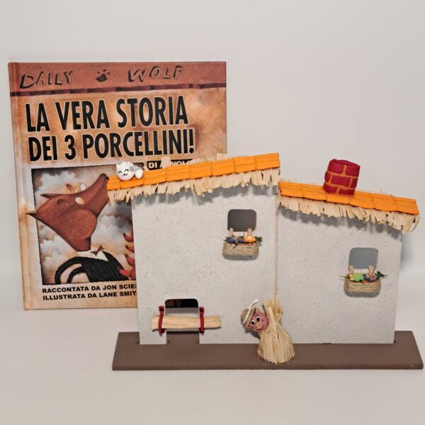Casetta "Porcellino" e La vera storia dei 3 porcellini!