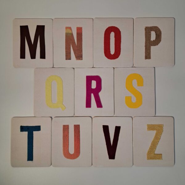 Alfabeto tattile stile Montessori - immagine 3